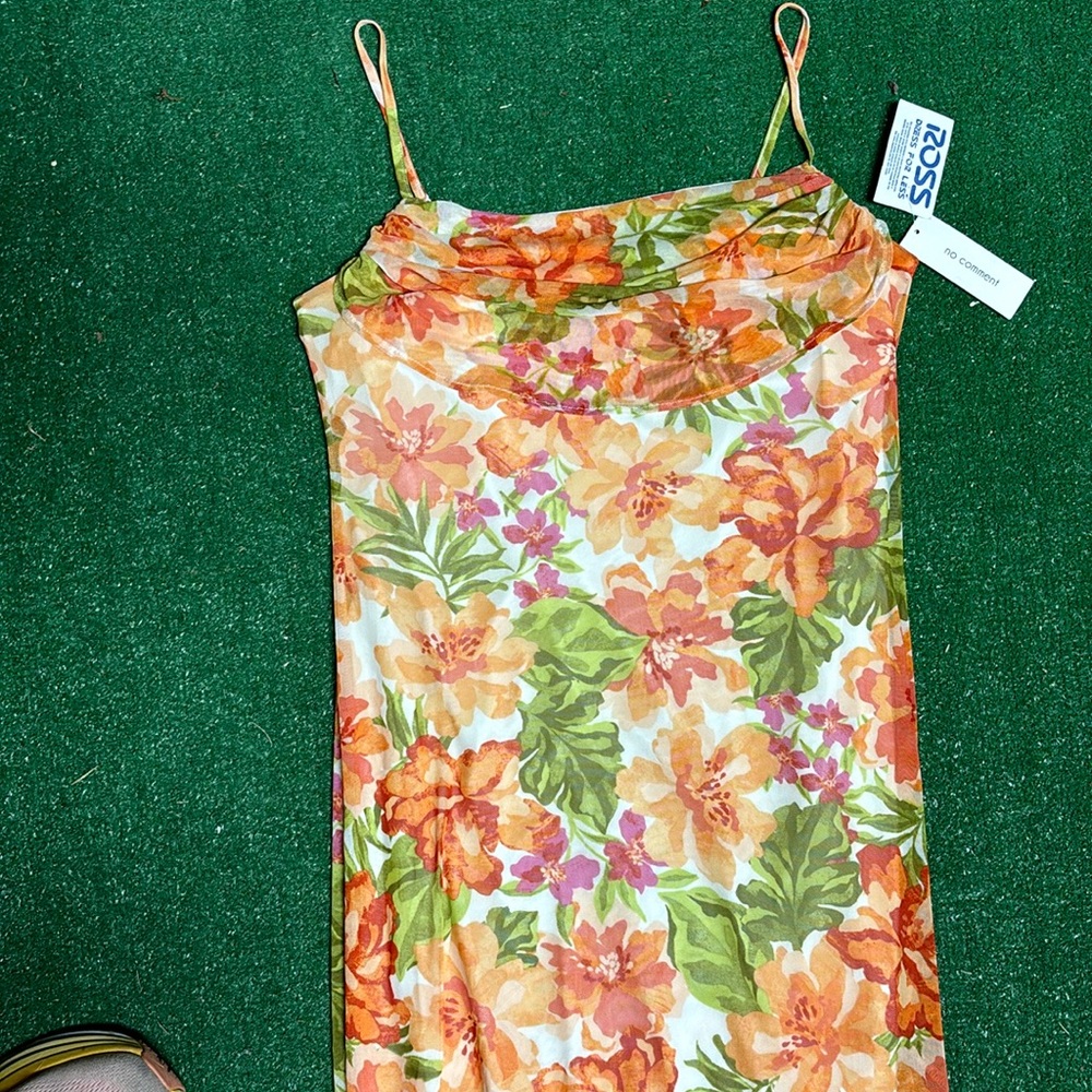 NWT strappy Floral dress summer